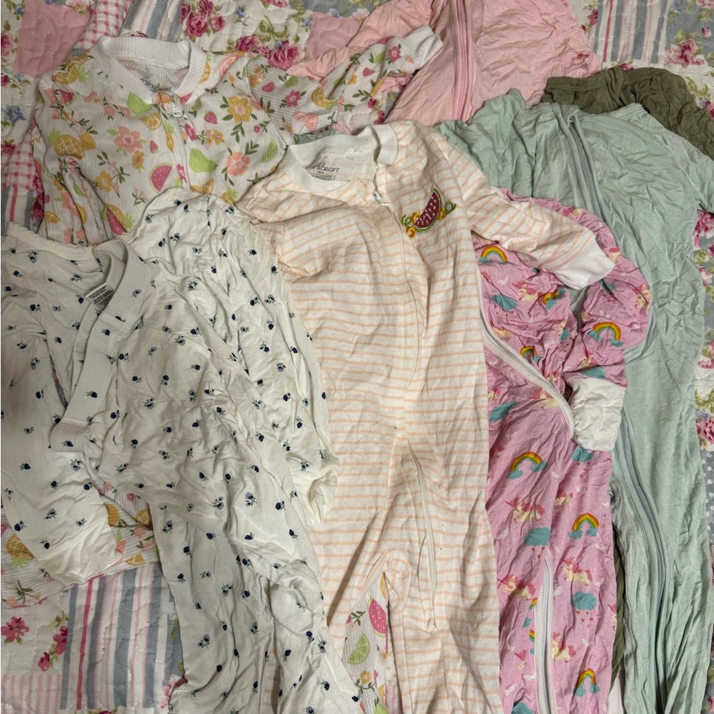 Baby pajama sleeper bundle